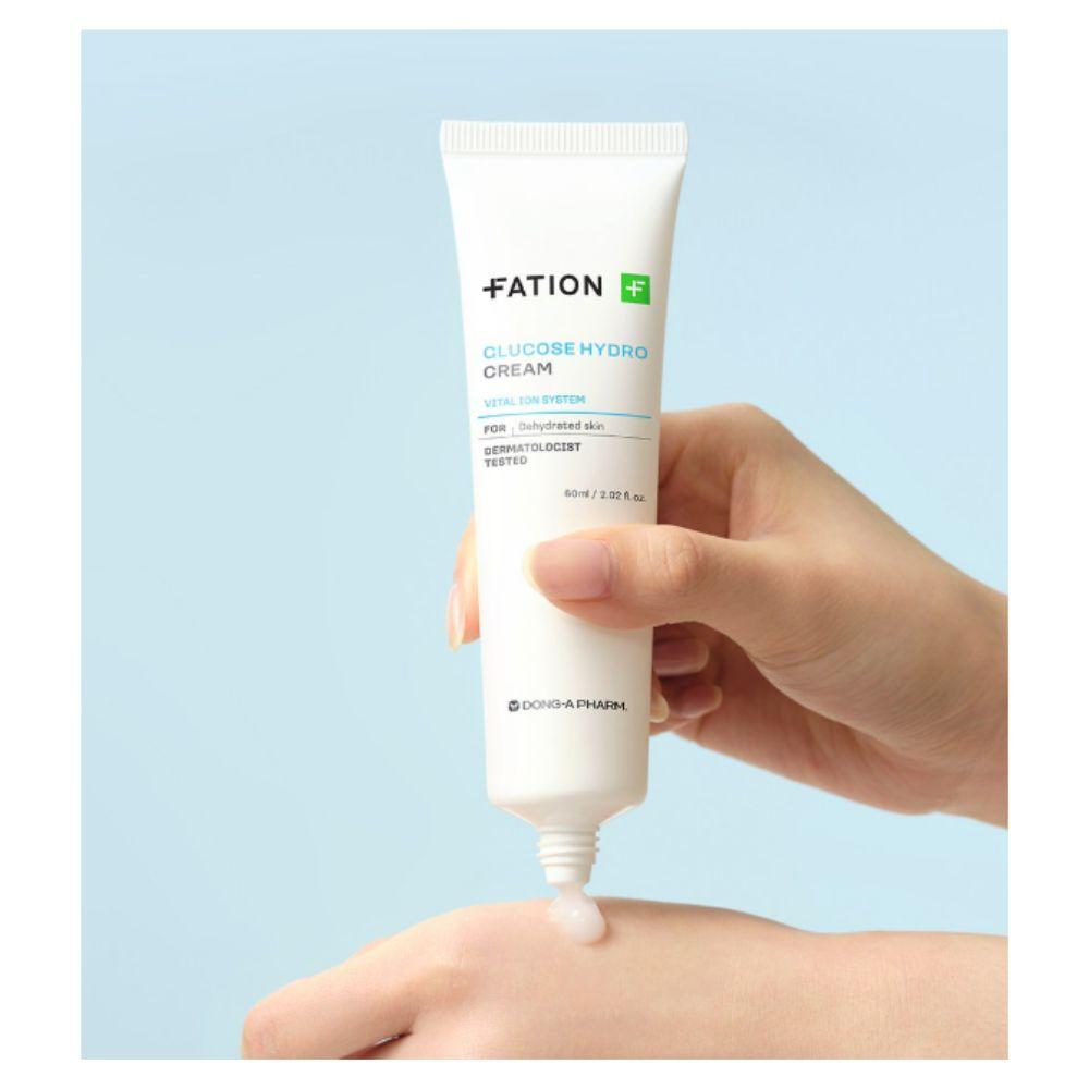 FATION Glucose Hydro Moisturizing Cream 90ml - Deep Hydration Energy Gel Cream