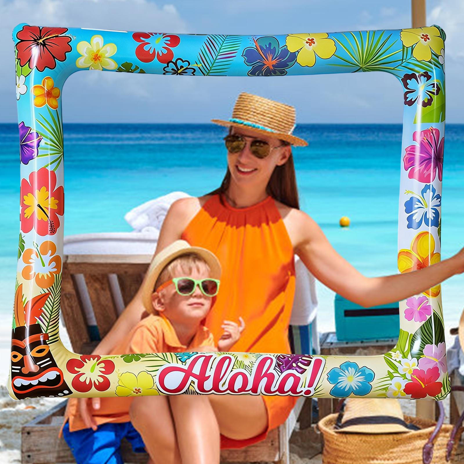 

Inflatable Prop Photobooth Props Hawaiian Decor, Easy to Use, Practical, Supplies Selfie