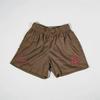 American Trendy Mesh Sports Shorts: Unisex Knee-Length for Running, Training, Basketball