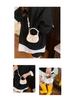 Módna Crossbody peňaženka na mince pre deti s mašľou