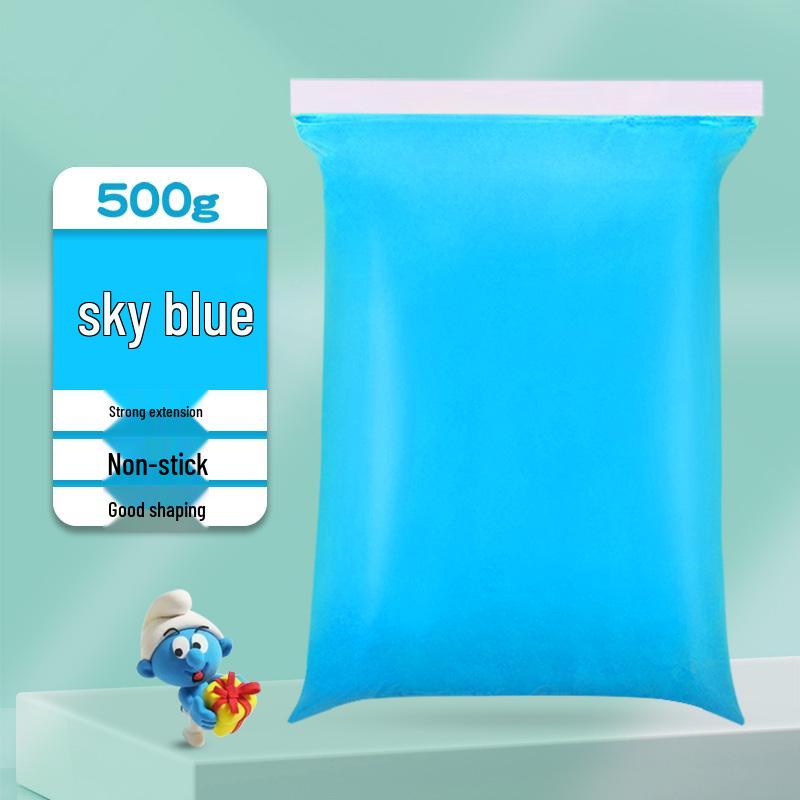 500g Weißer Kinder-Weltraumknete - Leicht, Großpackung für den Kindergarten