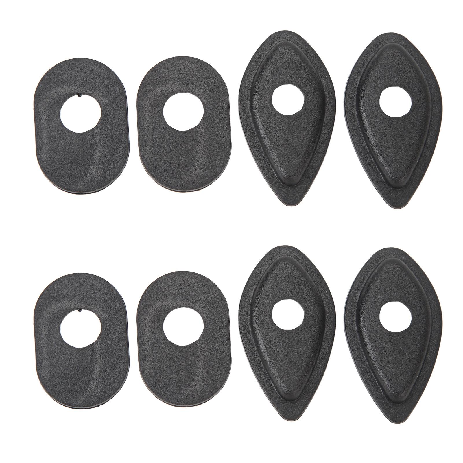 

8 шт. Проставки для адаптеров поворотников мотоциклов Прочные надежные проставки для адаптеров поворотников