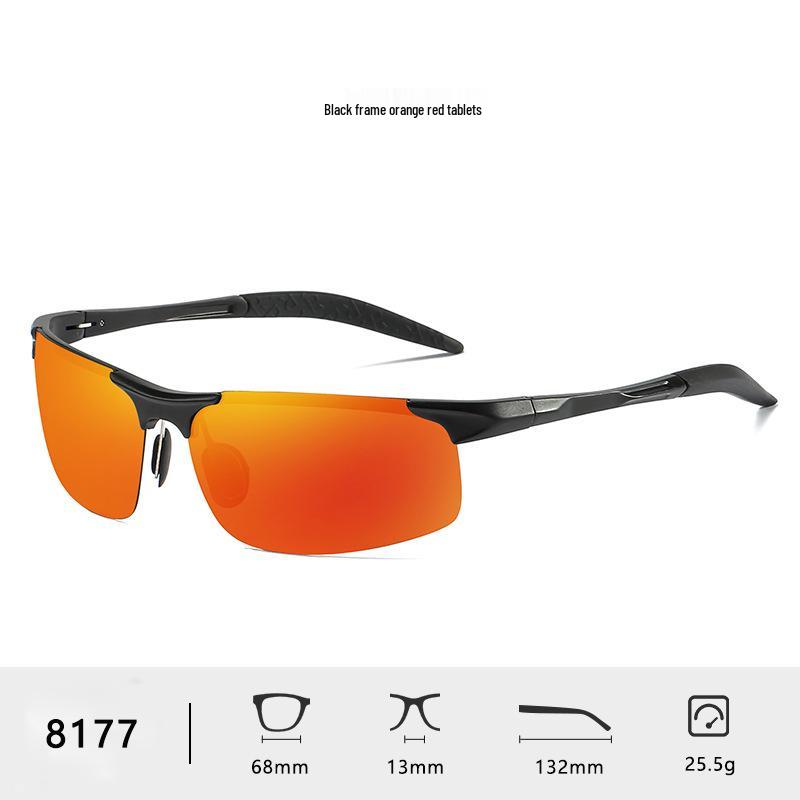 Men's Polarized Aluminum-Magnesium Sunglasses 8177 - Day & Night Vision