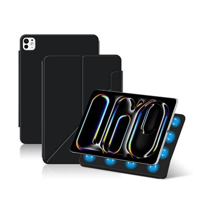Suitable for the 2024 New iPad Pro 12.9-inch Tablet Computer Protective Case with Magnetic Double-sided Clip and Multi Fold Protective Case
