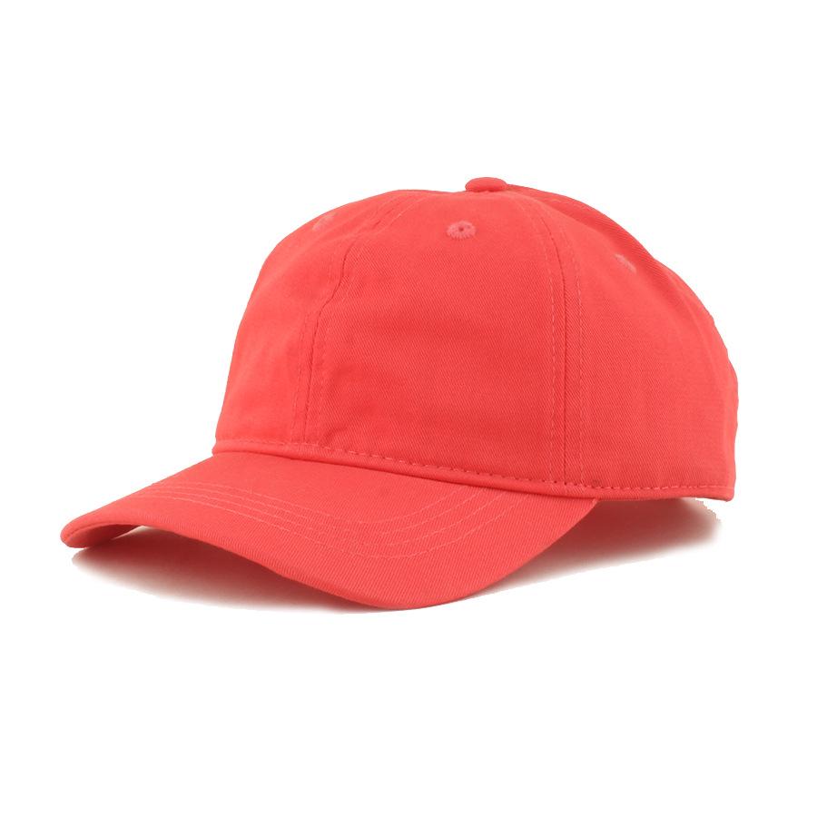 2026 Kids' Cotton Baseball Cap, Unisex, Sun Protection, Solid Color, Duckbill, Ages 3-8