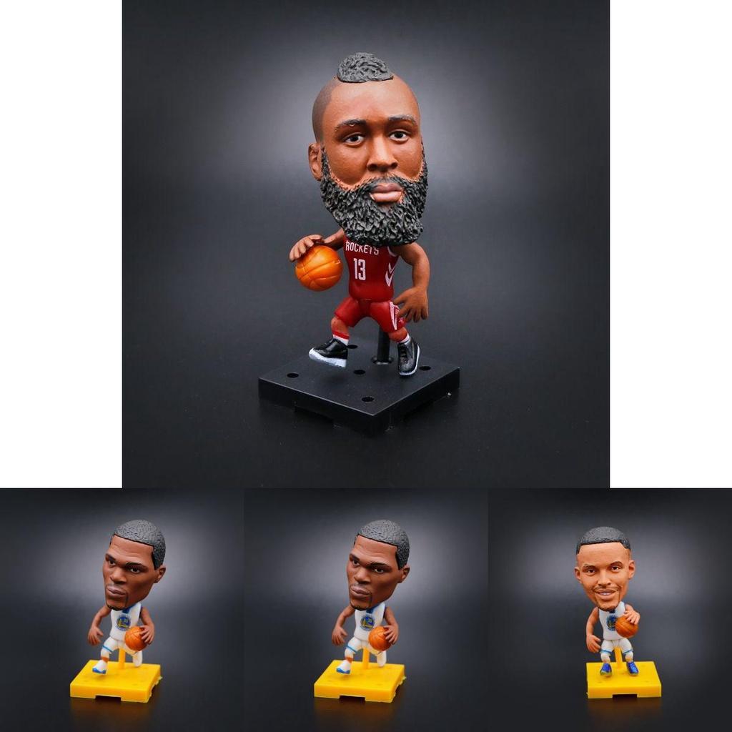 Nba Kobe James Curry Figures Toys Handmade Pvc Creative Home Decoration