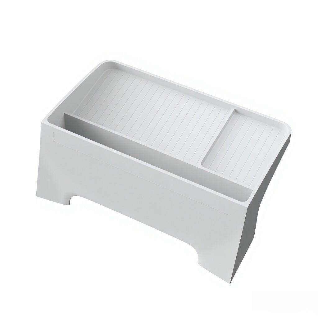 For Xpeng G6 2025 2026 Central Control Screen Rear Storage Box Car Interior Accessories Dashboard Storage Tray Tidying Organizer