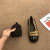 Women's Vintage Round Toe Mary Jane Shoes Slip-On Flats Dress Shoes for Women Lightweight Casual Faux Leather Loafers Shoes
