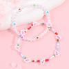 Kids' Two-Piece Bracelet Set: Xiaomi Beads & Daisy Flower Rice Bead Design