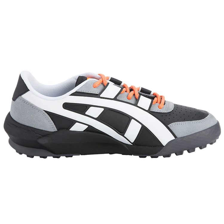 Onitsuka Tiger Unisex Big Logo Trainer Black White Orange 1183A419-001