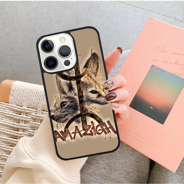 Amazigh Symbol Berber Academy Phone Case for iPhone 17 Air 16 15 14 12 13 PLUS 11 PRO MAX Fundas coque Cover Shell