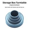 Rotary Tool Organizer with 360 Degree Rotation for For drill Bits and Pins Compact Tool Storage Box for Workshop and Garage