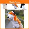 Animal Puppet Hand Plush Fox Crow Kindergarten Storytelling Toy Parentchild