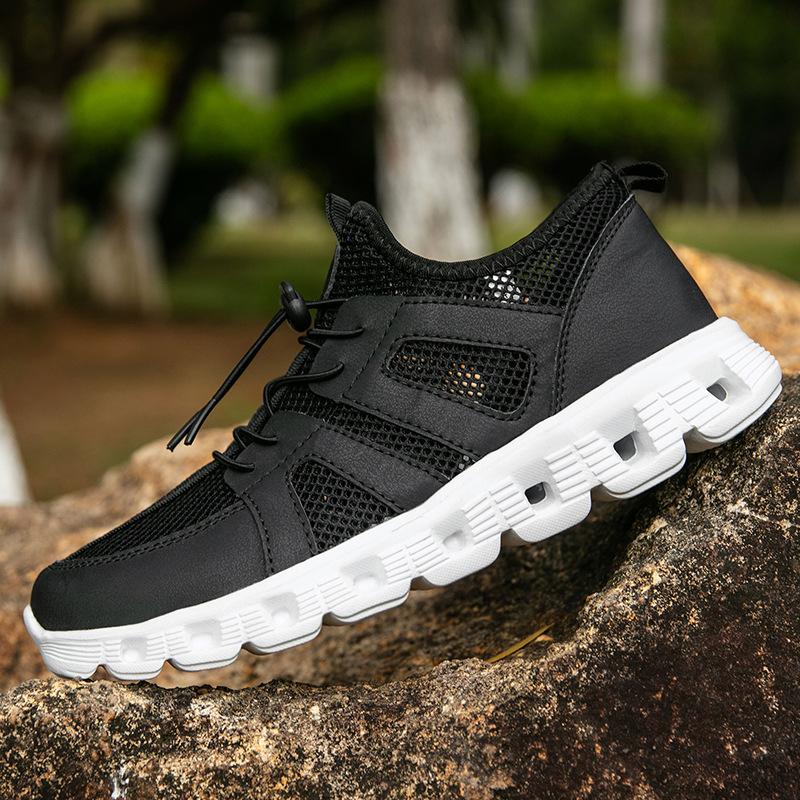 Summer outdoor creek walking shoes men's shoes mesh comfortable breathable water and land rafting shoes non-slip wading walking durable