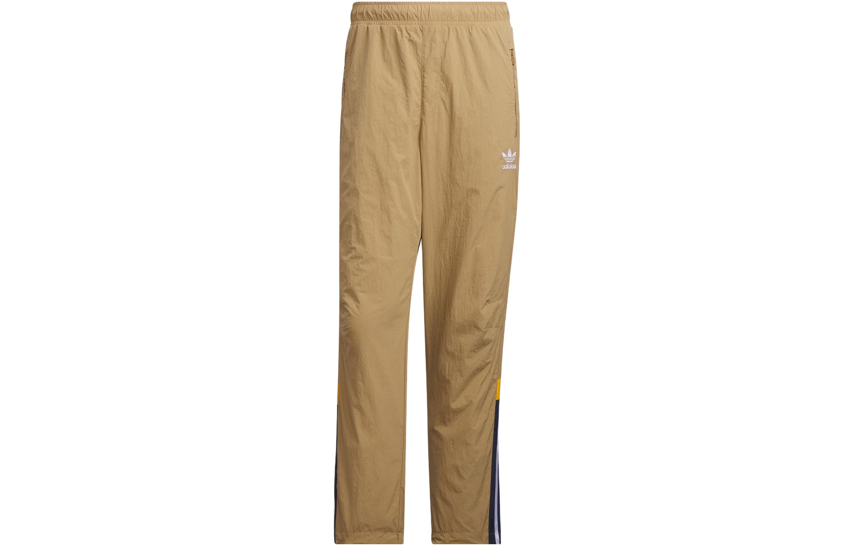 Adidas Originals Sports Pants Men s Khaki Moderate IN0999 S