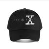 White X Minimal Graphic Baseball Cap For Womens Unisex FeUnisex Snapback Cap
