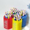 Accessory 10/12pcs Kid Pretend Play Toy Dollhouse Miniature Colored Pen Mini Pencil School Supplies Model Doll House