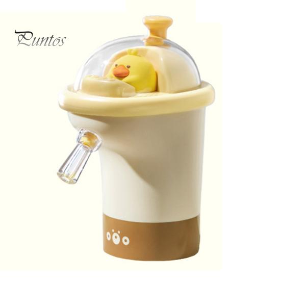 

Портативный небольшой водяной насос в форме мультфильма, пищевой, без BPA, устойчивый к утечкам, перезаряжаемый, универсальный детский насос для подачи воды жёлтый