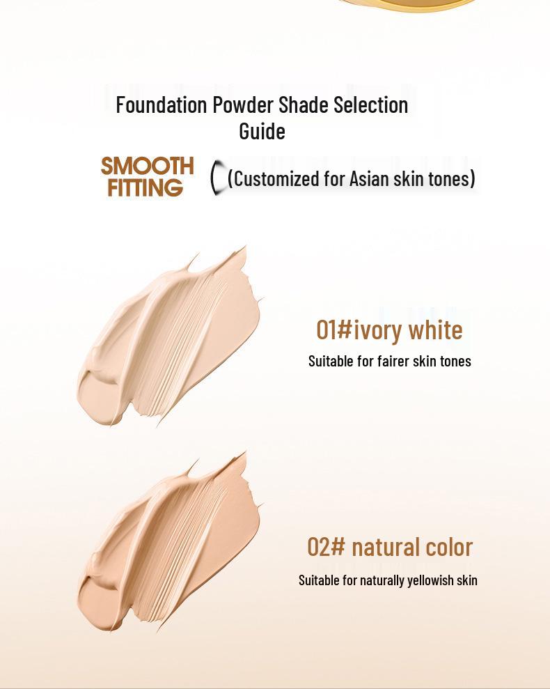 KaKashow Soft Focus Long-Lasting Waterproof Cushion Foundation: Creamy, Adherent, and Non-Caking for Flawless Skin.