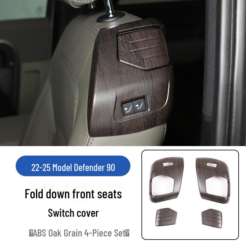 Interior Trim Cover for 2020-2025 Land Rover Defender 90 Front Seat Fold-Down Switch