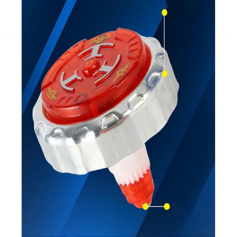 Dinosaur Car Toy Luminous Colorful Lights Multifunctional Dinosaur Truck Toy with Spinning Top for Children - Red