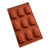 Madeleine Pan Nonstick Silicone Madeleine Molds Shell Shape Baking Cake Mold Pan DIY Bakeware Pan Kitchen Accessories