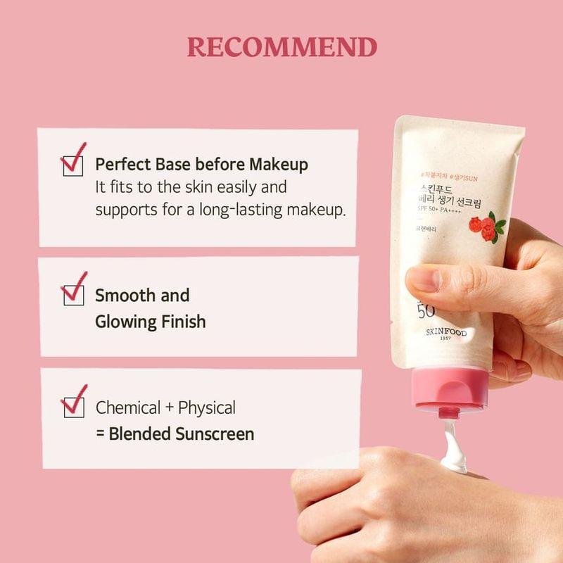 SKINFOOD - Berry Glowing Sun Cream Mini