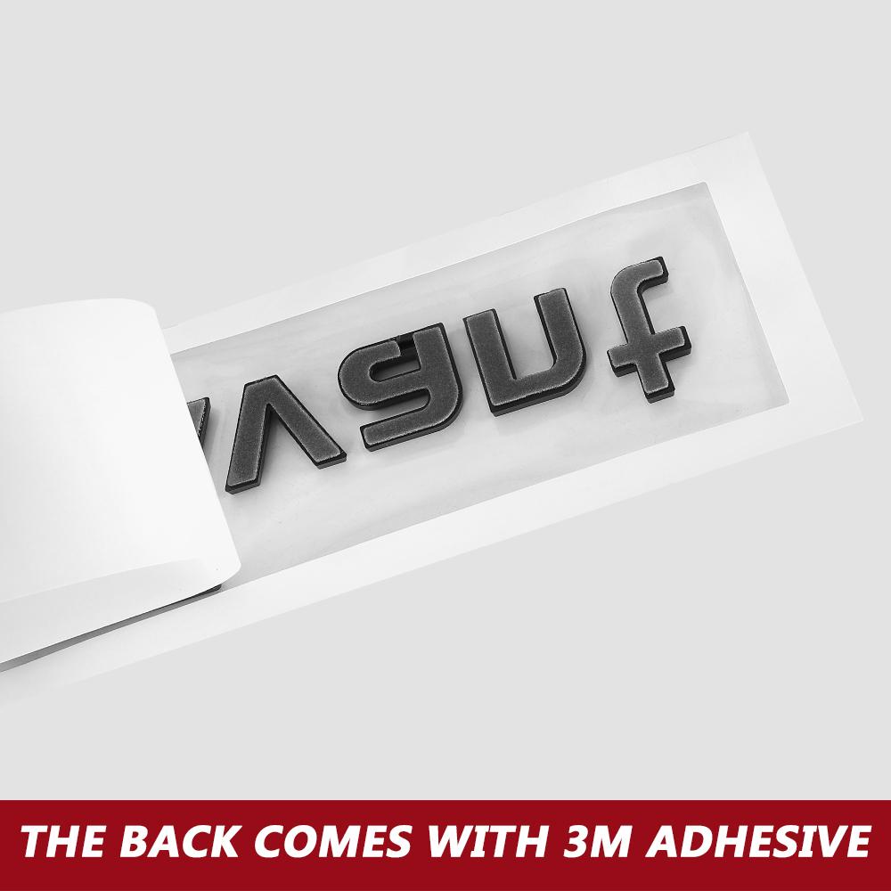 3D Metal Car Avant Emblem Stickers Body Rear Trunk Decoration Decal For 6s A1 A3 A4 B8 A5 A6 A7 Q3 Q5 Sline Accessories wheels6