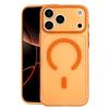 Ultra-thin matte magnetic case is suitable for Apple 17promax magnetic case iPhone16 strong magnetic mobile phone case 15.