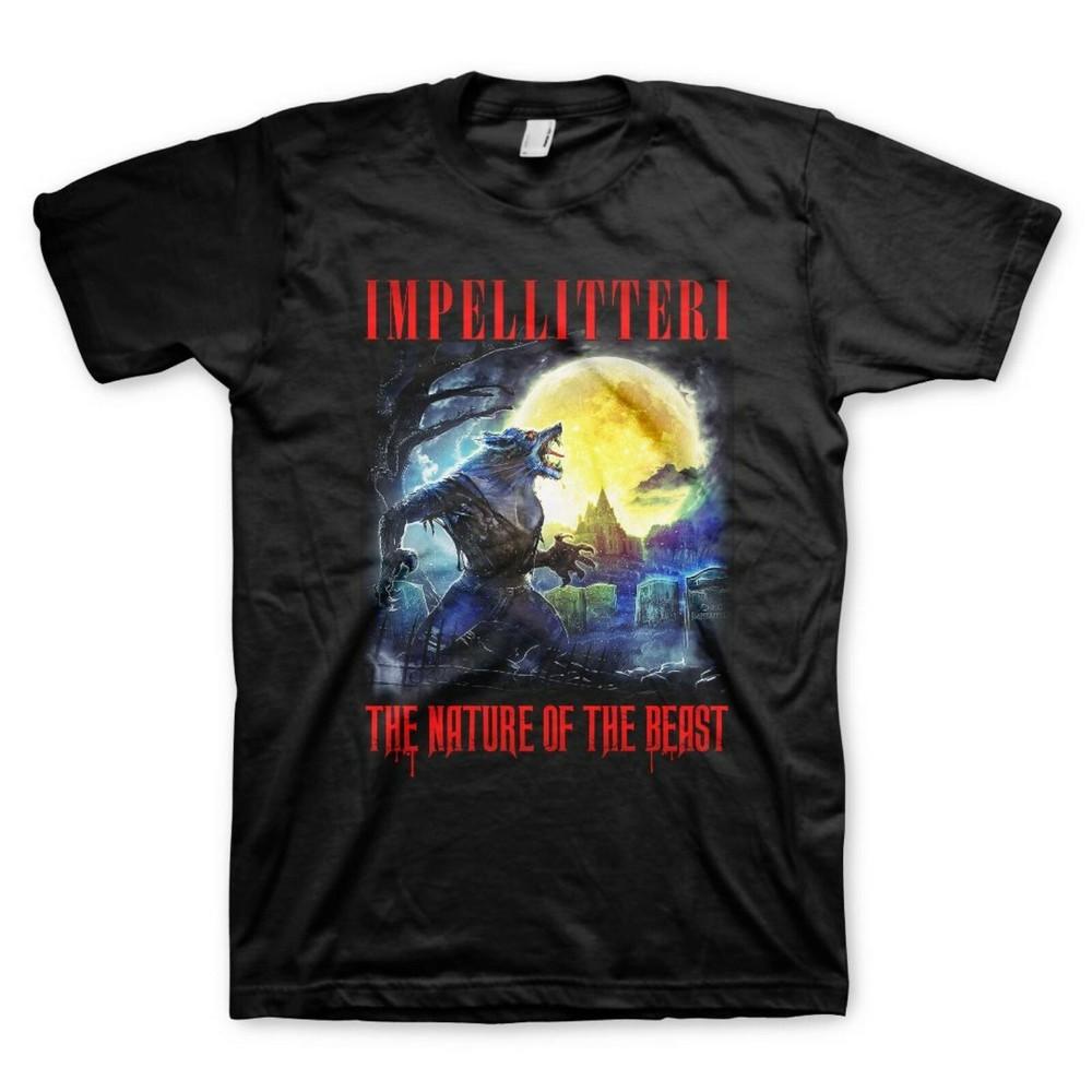IMPELLITTERI cd cvr THE NATURE OF THE BEAST Official SHIRT 2XL New stand in line Unisex T-Shirt S