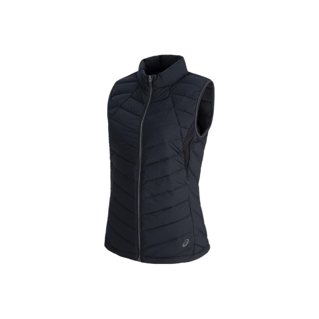 Asics Fashion Stand Collar Warm Comfortable Duck Down Vest Women Vest 2032D406-001