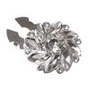 1PC DIY Sewing Pearl Flower Button Covers Alloy Golden Base Shirt Button Clip Detachable Clip-On Handwoven