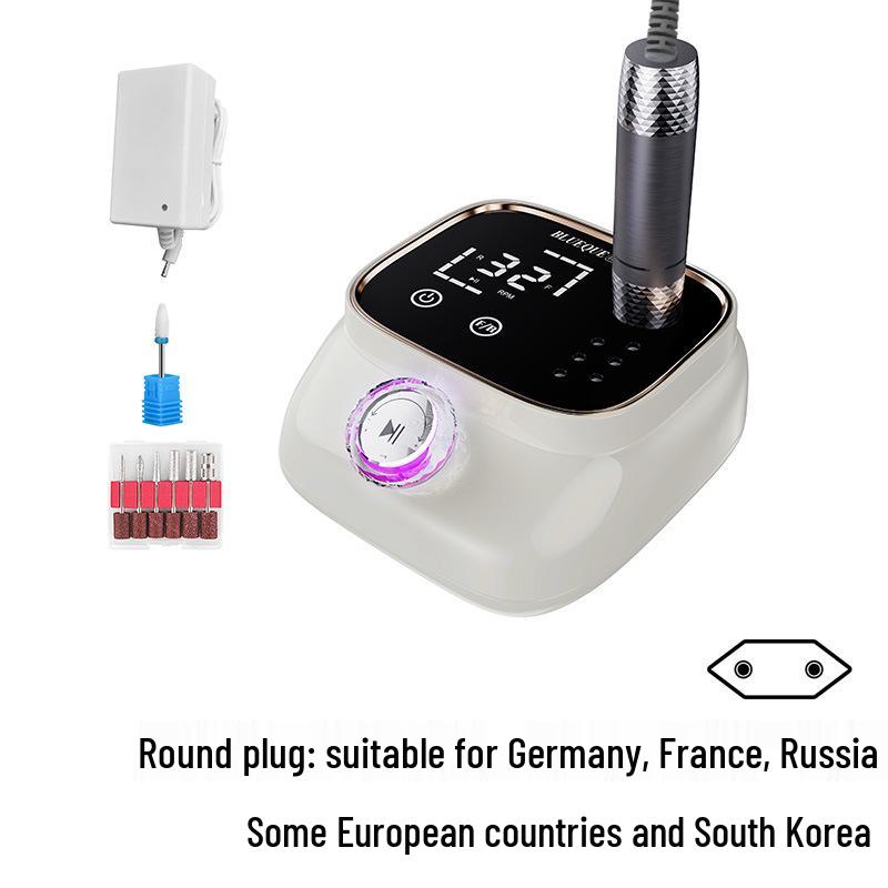 High-Speed 45000RPM Nail Grinder with Memory Function for Gel Polish Removal
