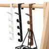 1 Pcs Bedroom Door Hooks Clothes Hanging Rack Over The Door Plastic Home Storage Organization Hooks Purse Holder for Bags Rails