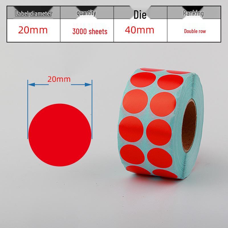 Waterproof Adhesive Thermal Barcode Stickers - Various Sizes