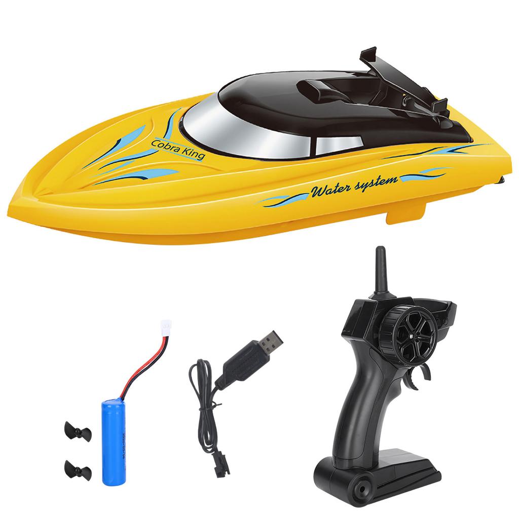 2.4G Waterproof Remote Control Boat High Speed RC Ship Speedboat Children Toy Model