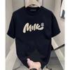 2026 New Highend Brand Tshirt Unisexs Summer Casual Loose Sports Short Sleeved Pure Cotton Top Coupl