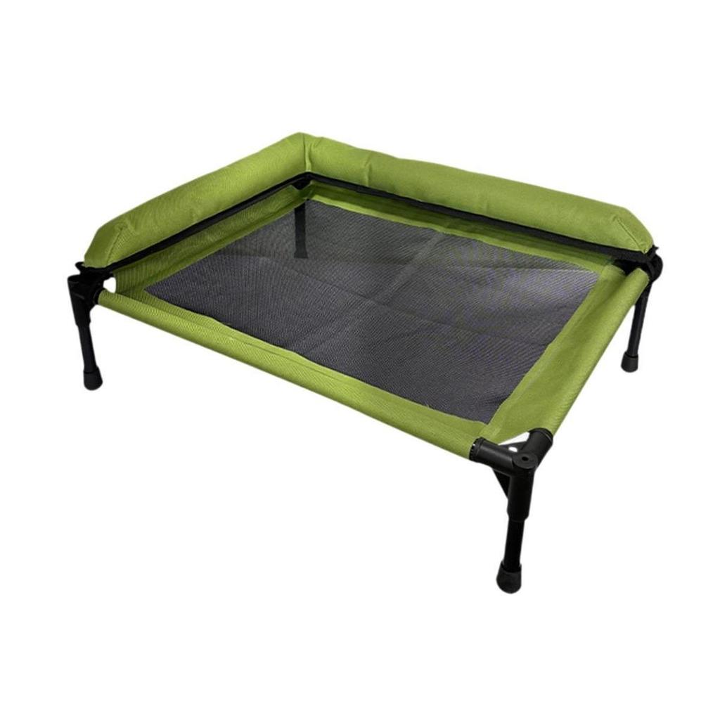 Bed Resting Cot Non Slip with Slope Headrest Foldable Lightweight Comfortable Portable for Small Medium Dogs Yard