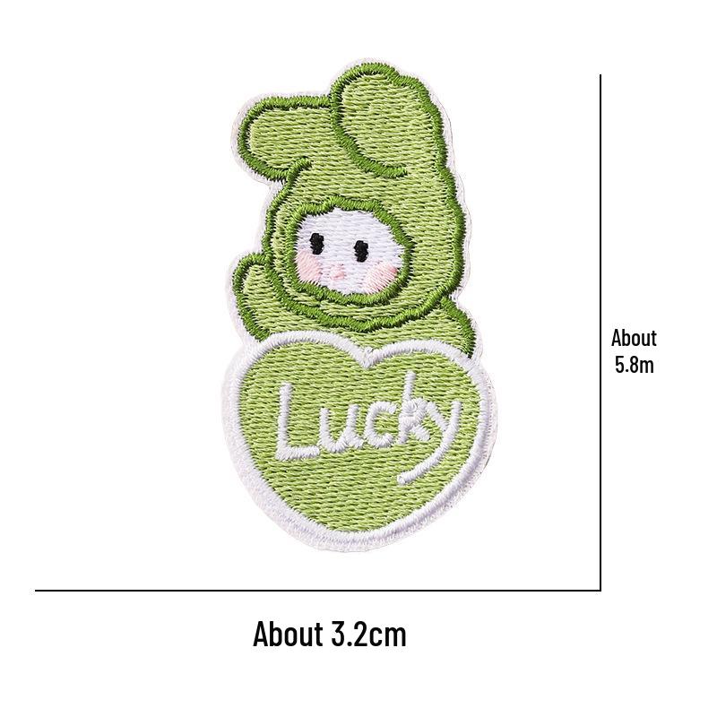 Self-Adhesive Embroidery Cartoon Patch Stickers for Clothes and DIY Journals