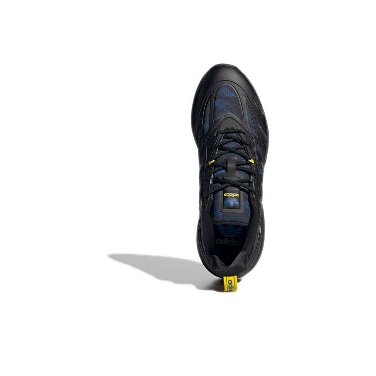 adidas Originals ZX 2K Boost 2.0 Sneaker Rutschfest Langlebig Low-Top Freizeitschuhe Unisex Sneaker Schwarz Blau GY3514