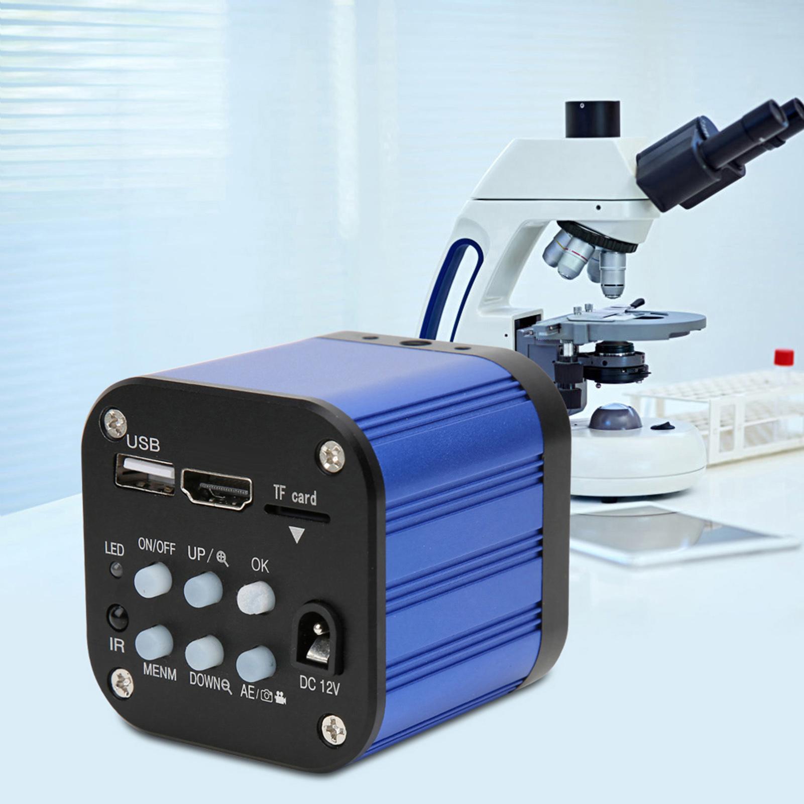 

4k HDMI USB Digital Electric Industrial Microscope Camera with Remote Control