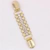 Fashion DIAMOND Retro Winter Cardigan Clip Duck Clip Clasps Sweater Blouse Pin Shawl Brooch