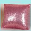 Luxurious Glitter Sequin Pillow Cover For Elegant Home And Car Decoration