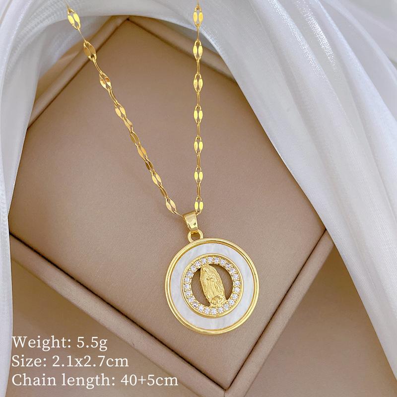 Planet Starry Sky Full Of Diamonds, Slightly Inlaid Design Temperament Shining Necklace Female, Simple Pendant