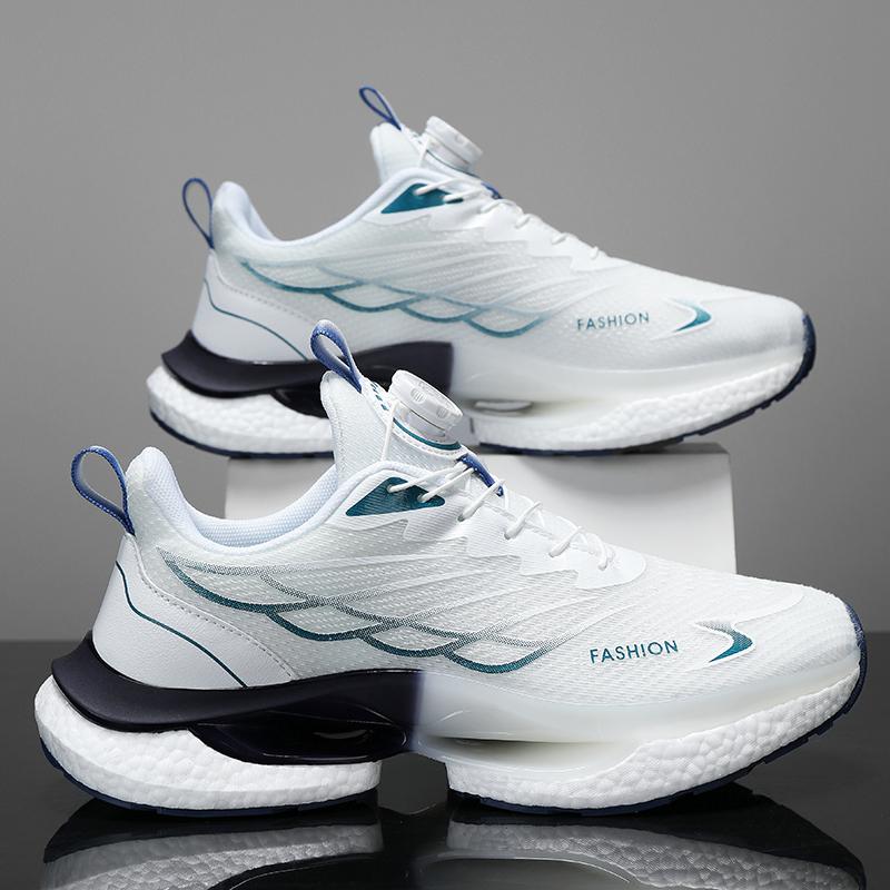 Sommer Spinnknopf Laufen Student Popcorn Stoßdämpfung Atmungsaktiv Lässig Sport Trendschuhe