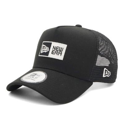 New Era Golf Mesh Cap Black FREE GF 940AFTR BOX LOGO CC MESH EMB BLK 14391378 NER36G9844 9FORTYA-FRAME