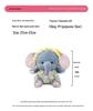 Little Elephant Plush Toy - Infant Sleep Comfort & Birthday Gift