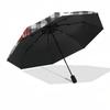 1pc Christmas Snowmen Decorative Placemat Umbrella with Plastic Handle,Suitable for All Seasons Home Travel Outdoor UmbrellaDD250