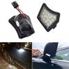 2Pcs Puddle Light For Volvo V40 V50 C30 C70 S40 S60 S80 V50 V70 XC70 XC90 LED Under Mirror Lamp For Jaguar XJ XF XK/XKR XE