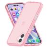 For iPhone 16 Plus Case Transparent PC+TPU Hybrid Phone Cover